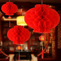 10pcs Honeycomb Small Lantern Wedding Arrangement Outdoor Waterproof Lantern