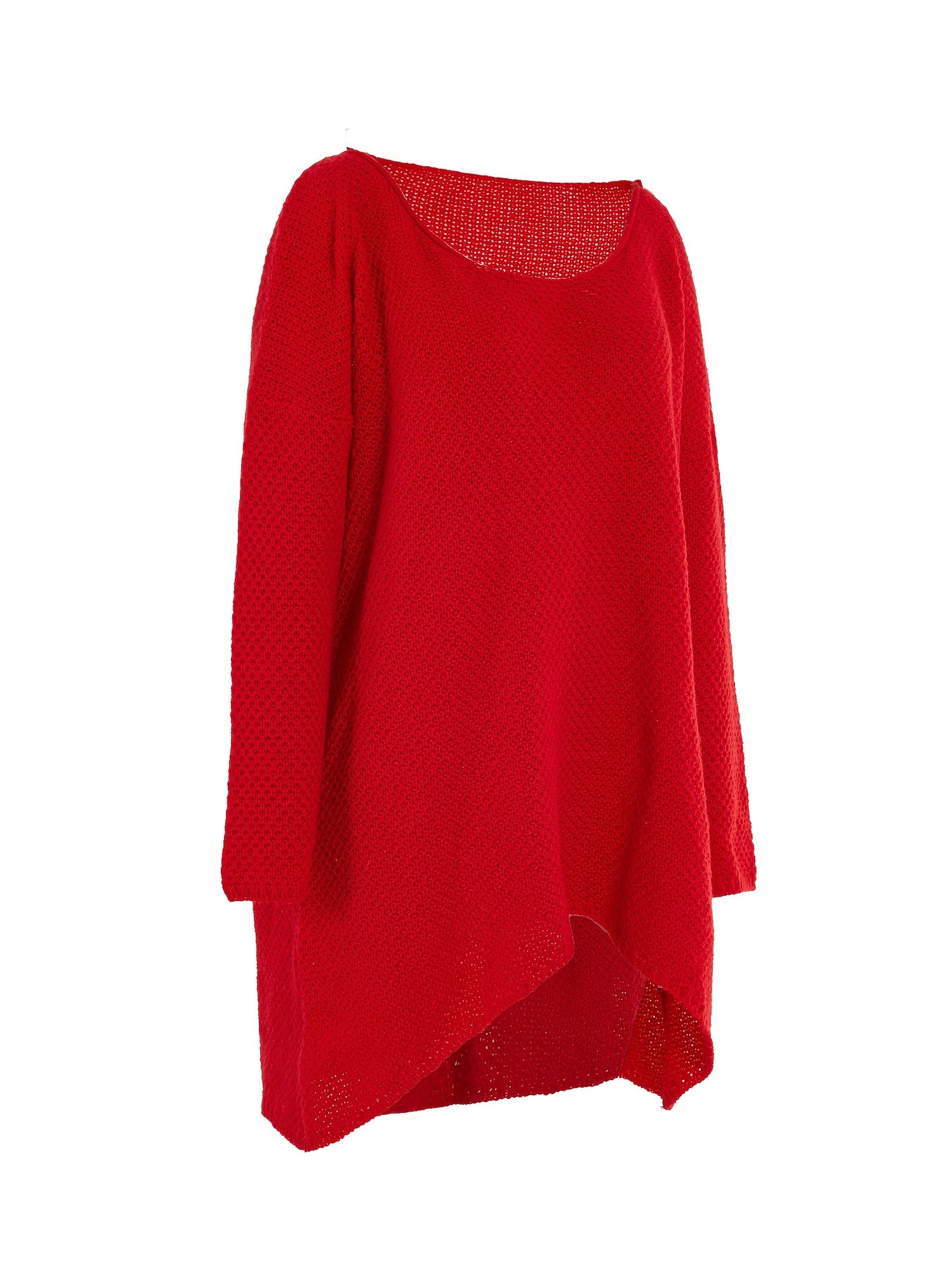 Casual Sweater Dress Women's Plus