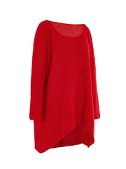 Casual Sweater Dress Women's Plus