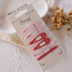 Cartoon Candy Hair Clips Set for Girls