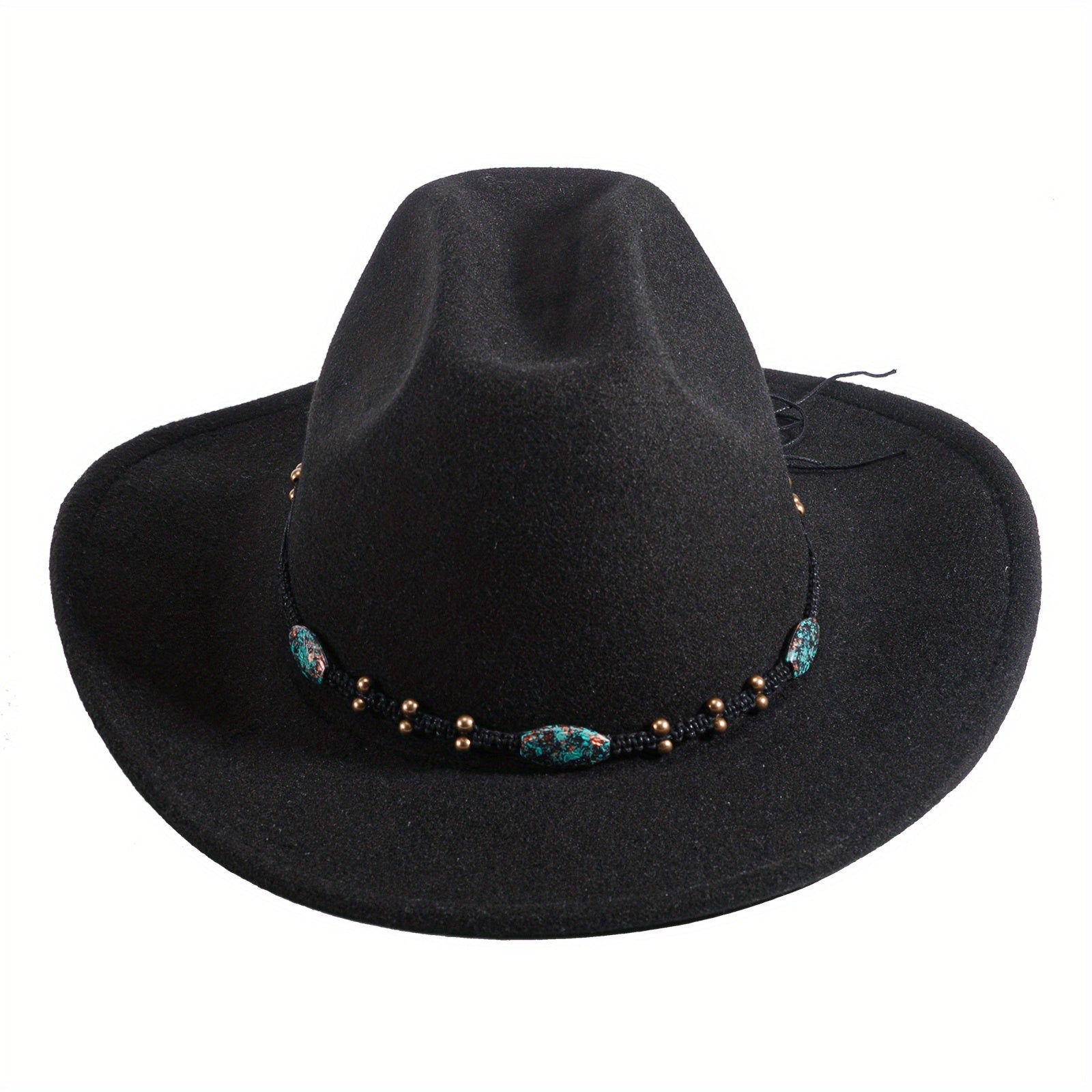 Wool Cowboy Hat Solid Sheep Felt Hat