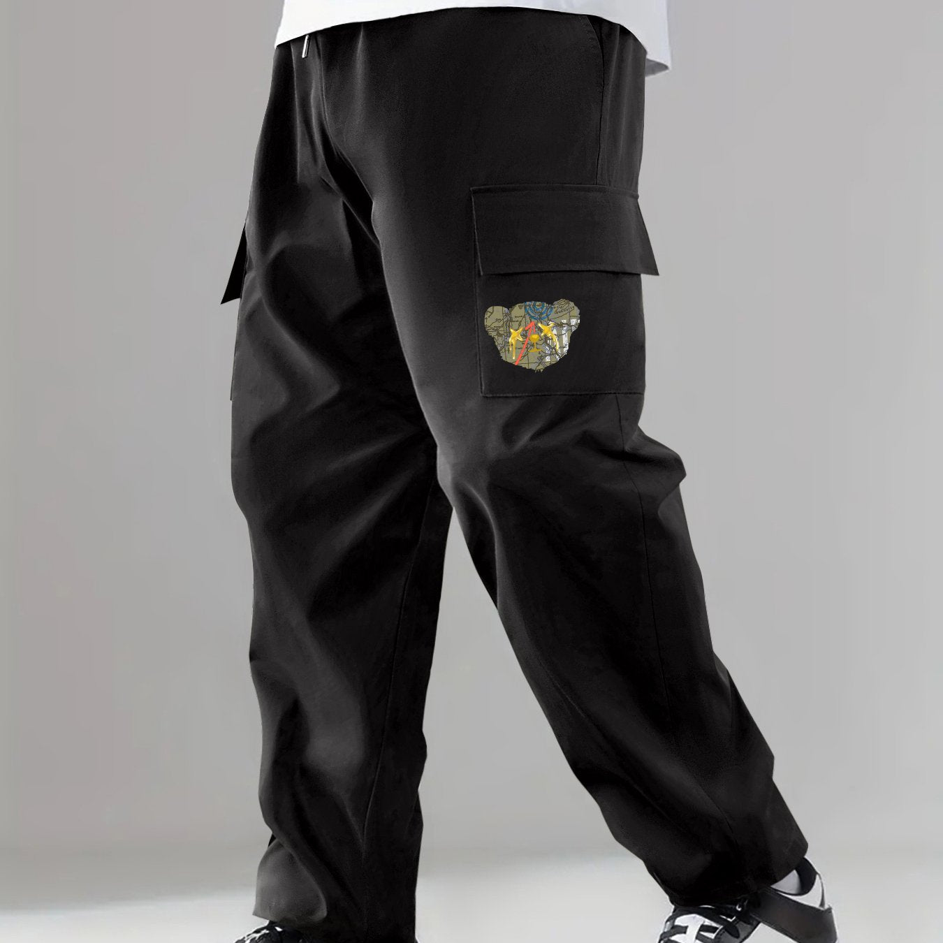 Classic Cargo Pants Men's Casual Loose Fit Joggers Spring Summer