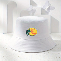 Fish Print Bucket Hat Bright Candy Unisex Basin Hat Hip Hop Couple Beach Hats