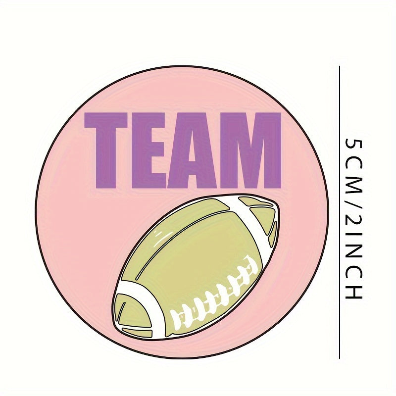60PCS American Football Stickers for Laptops Smartphones Parties Birthday