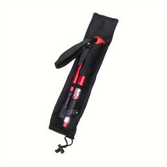 Aluminum Alloy Telescopic Climbing Stick Folding Handle 3 Layers Paint