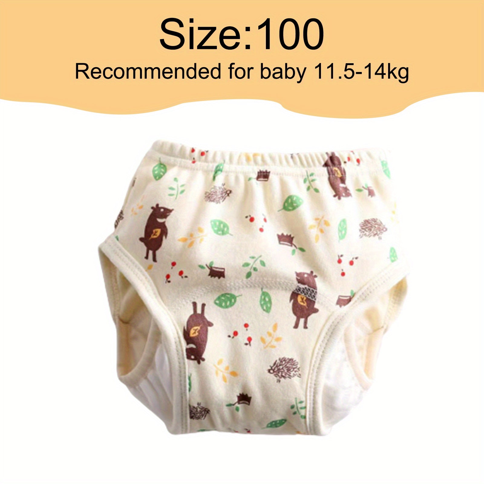 Baby Toddler Training Pants 7-14kg Waterproof Reusable Washable Underwear