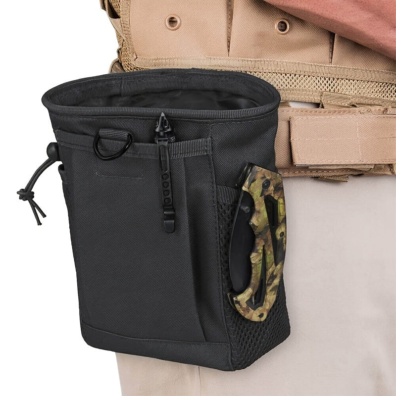 Adjustable Camo Molle Dump Pouch for Outdoor Camping