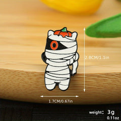 Halloween Ghost & Pumpkin Pattern Alloy Brooch Fashion Jewelry Accessory