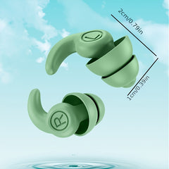 Waterproof Swimming Ear Plugs - Soft Silicone Earplugs for Seaside and Pool