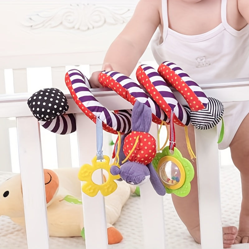 Baby Rattle Spiral Stroller Car Seat Toy