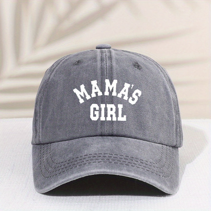 Kids Distressed Vintage Baseball Cap Sunshade Embroidered Outdoor Activity Hat