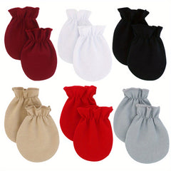 Soft Baby Elastic Mittens Gloves Newborn Boys Girls