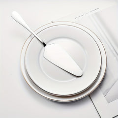 4pcs Cake Slicer Stainless Steel Pizza Server for Party