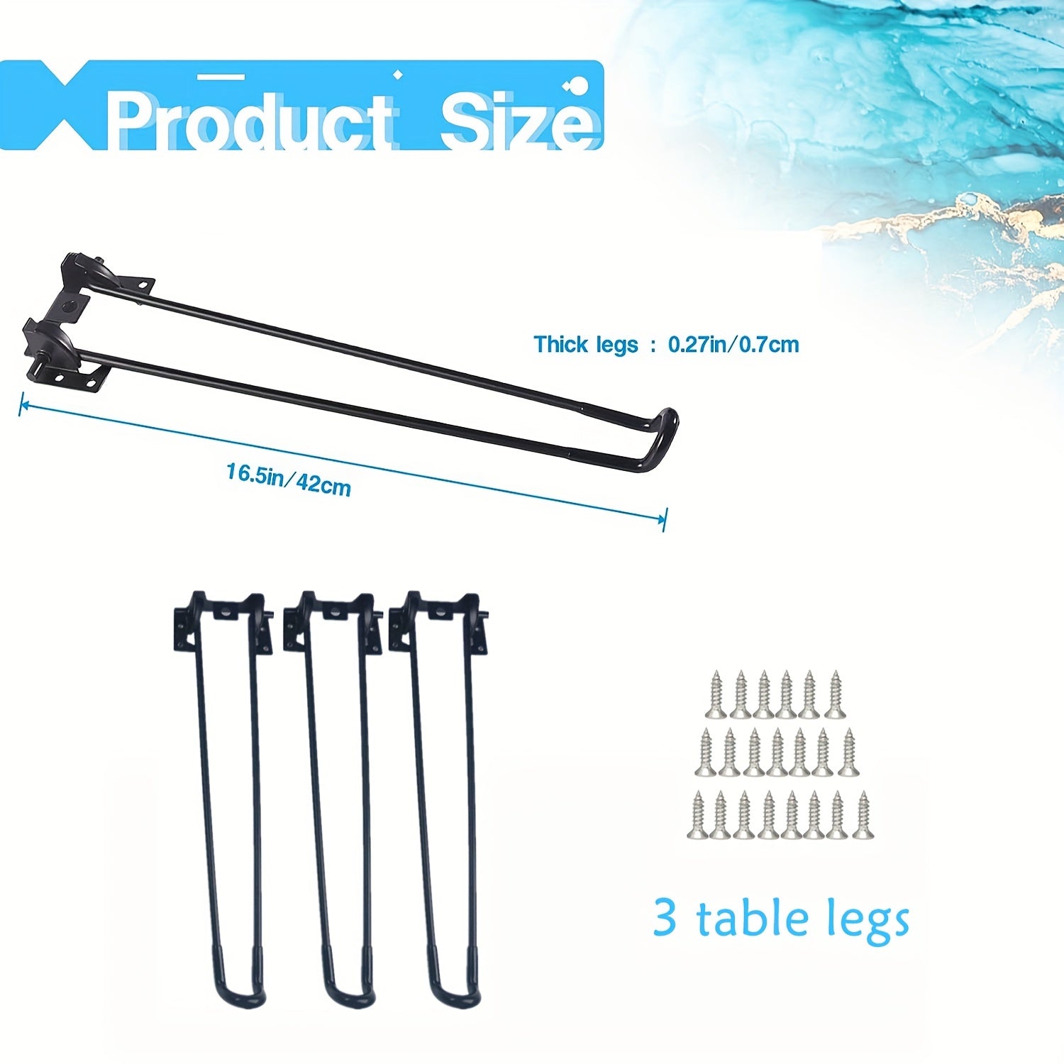 Resin Table Mold Set 96 Cm Silicone Tray Molds With Legs