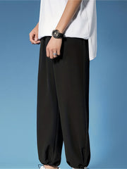 Comfortable Drawstring Joggers Men's Pants for Outdoor