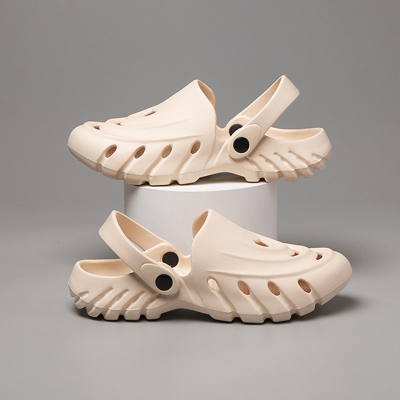 Anti-slip Beach Sandals Closed Toe Clogs Women's Footwear