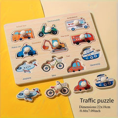 Geometry Jigsaw Puzzle for 1-3 Years Old