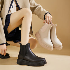 Heightening Women's Rubber Rain Boots