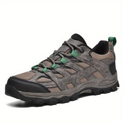 Men's Mesh Lace Up Hiking Sneakers Wear resistant Outdoor Shoes