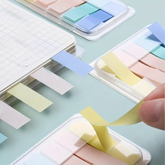 1PC Macaron Colored Writable Index Stickers
