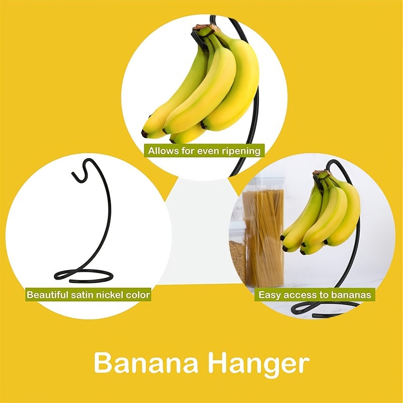 Banana Holder Stainless Steel Grape Rack Hooks Fruit Storage