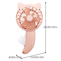 Hand Held Fan Hand Pressure Fan Mini Portable Fan Without Household