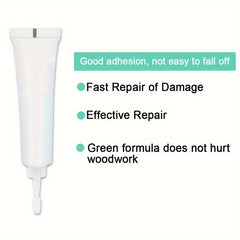 2pcs Wood Furniture Repair Paste Wood Crack Repair Paste and Damage Repair
