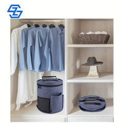 Cylinder Knitting Tool Storage Bag Large Capacity Organizer