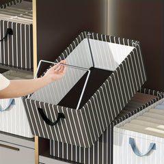 Clothes Storage Drawer Box with Handles & Support Frame