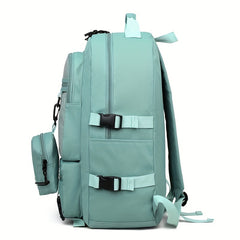 Large Capacity Laptop Schoolbag Mesh Outdoor Hiking Bag