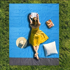 Waterproof Beach Mat 140 200 210T Polyester Sandproof Easy To Clean