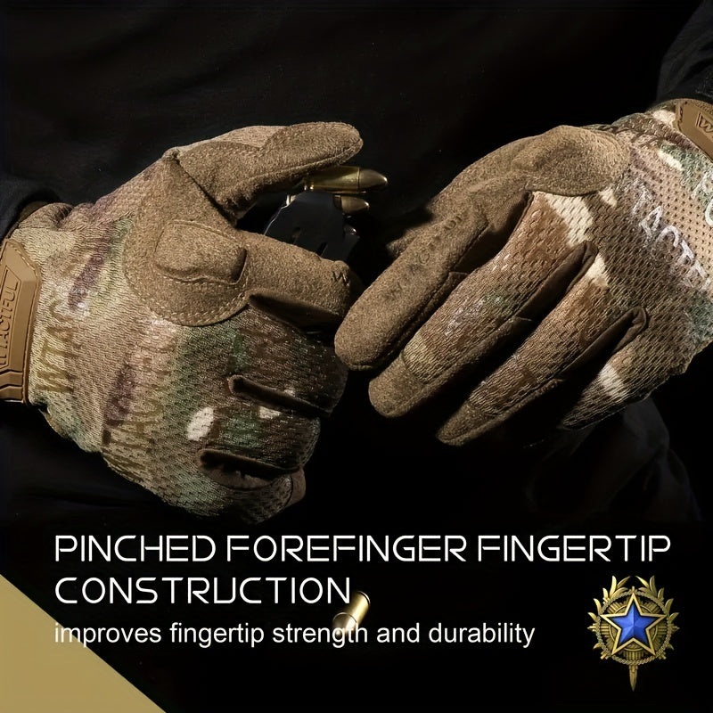 MVPTOO Men's Windproof Touch Screen Tactical Gloves