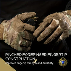 MVPTOO Men's Windproof Touch Screen Tactical Gloves
