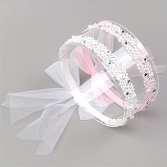 Sweet Lace Flowers Headband for Baby Girls