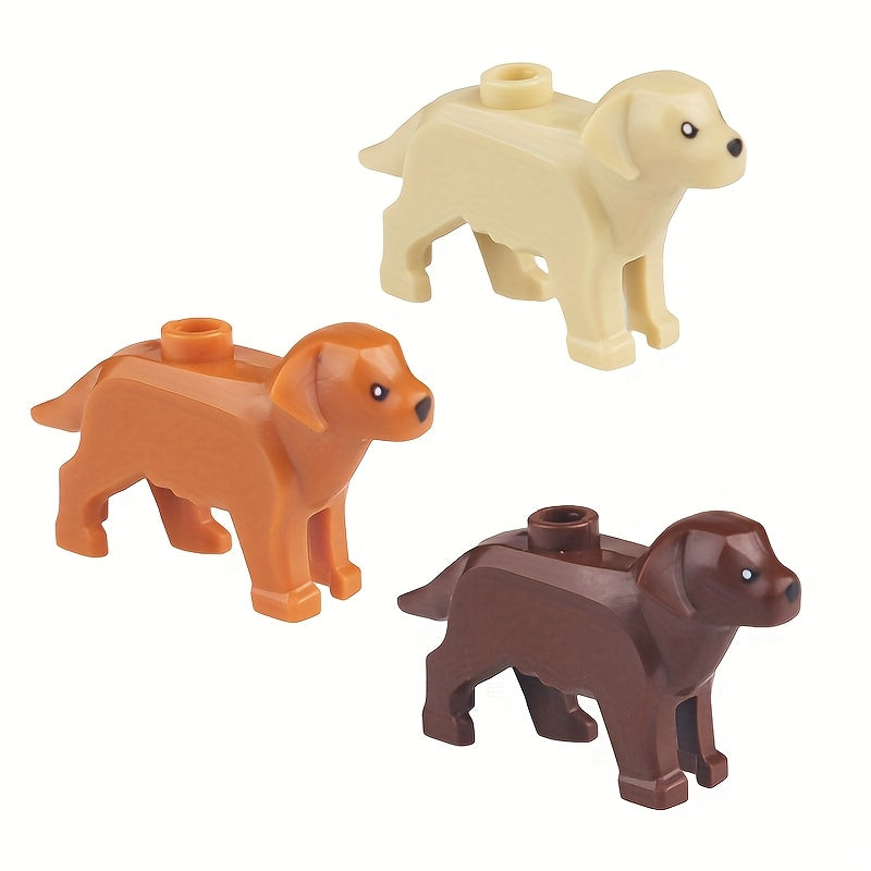 Interactive Dog House Toy Set - 5 Different Breeds