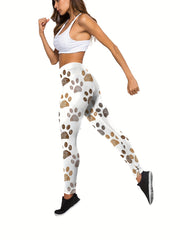 Dog Paw Tank Top & Leggings Set