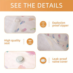 1pc Vacuum Storage Bag Space Saver Bags Quilt Blanket Clothes Storage