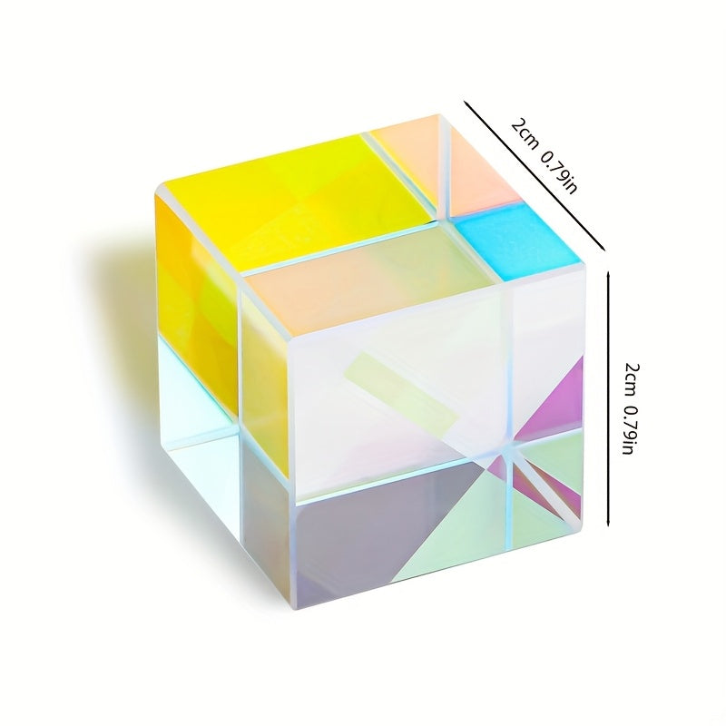 RGB Combination Dispersion Prism Cube X Cube Educational Toy