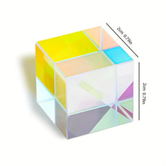 RGB Combination Dispersion Prism Cube X Cube Educational Toy