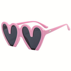 Y2K Heart Sunglasses UV400 for Women Men
