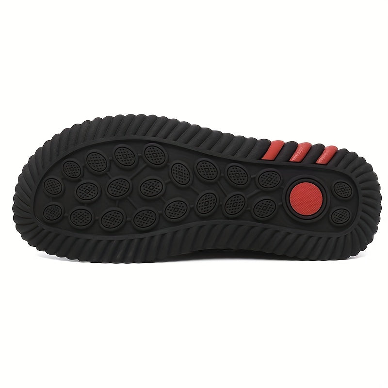 Men's Breathable Slip On Sandals with Hook And Loop Fastener
