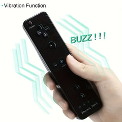 Wireless Gamepad Motion Remote Nunchuck Set with Silicone Case