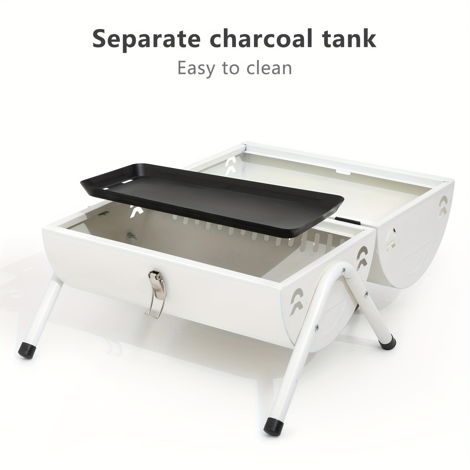 Portable Charcoal Grill Folding BBQ Grill Outdoor Camping Hiking Picnics