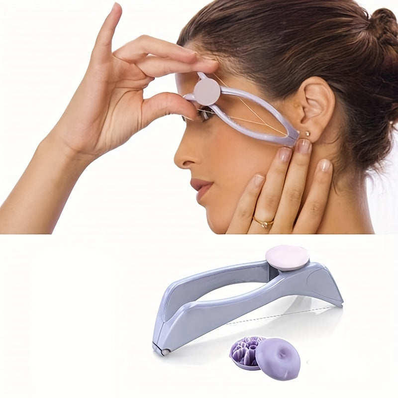 Women Hair Removal Epilator Mini Facial Hair Remover Spring Threading Face