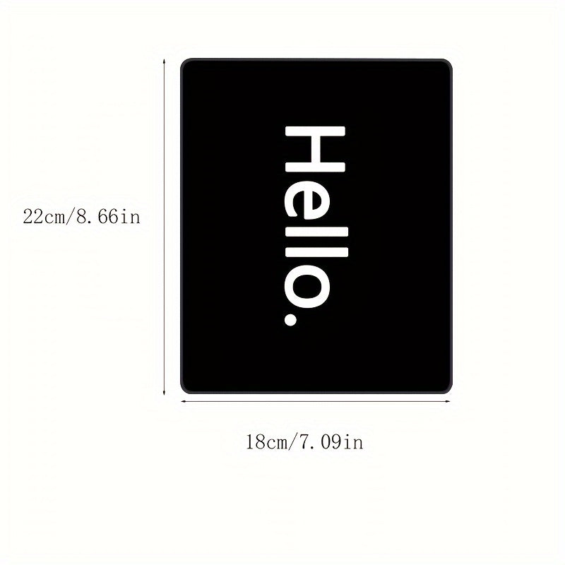 Office Computer Square Mouse Pad Home Washable Anti-slip Printing Pattern