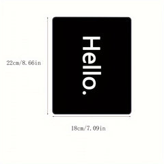 Office Computer Square Mouse Pad Home Washable Anti-slip Printing Pattern