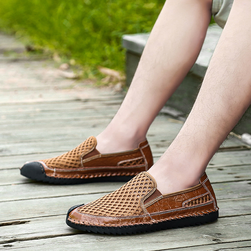 Men's Stitching Sandals Outdoor Summer Walking Shoes