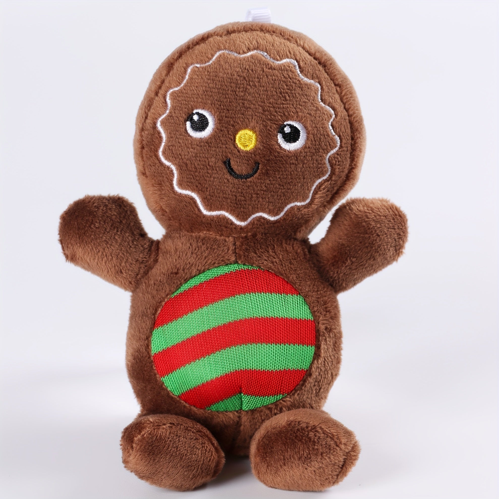 6" Gingerbread Man Toy Plush Stuffed Doll Christmas Tree Decoration
