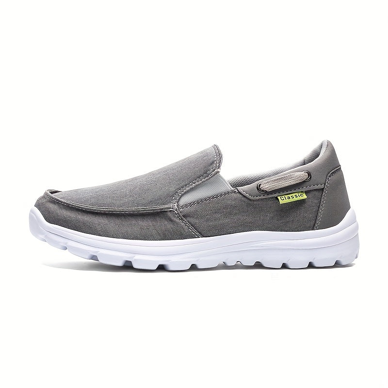 Men's Slip on Canvas Shoes Comfy Walking Shoes
