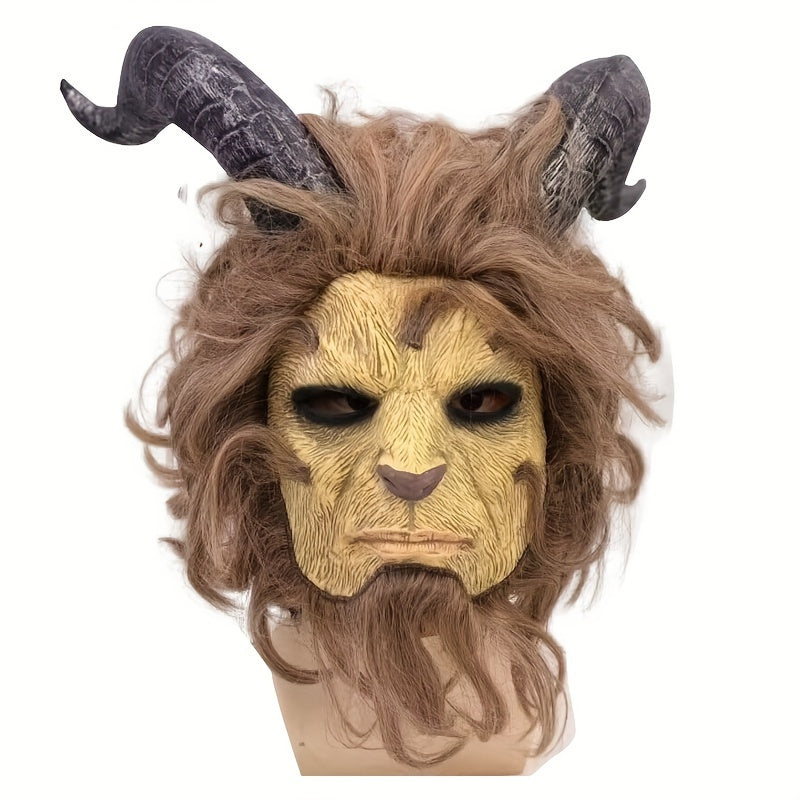 Realistic Halloween Beast Mask for Adults - Cosplay & Party Costume